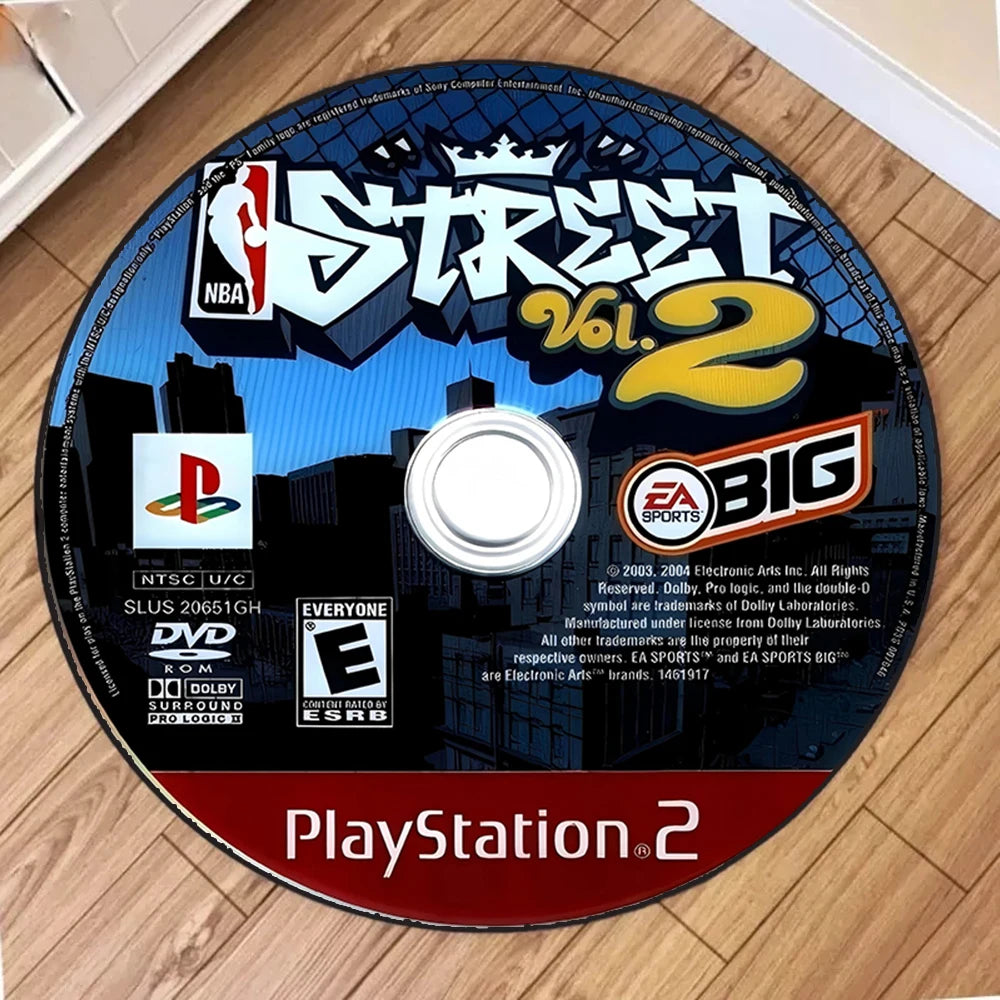 alfombra con diseño juegos ps2
