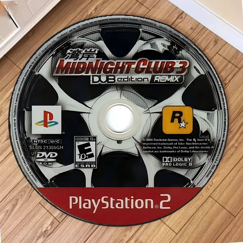 alfombra con diseño juegos ps2